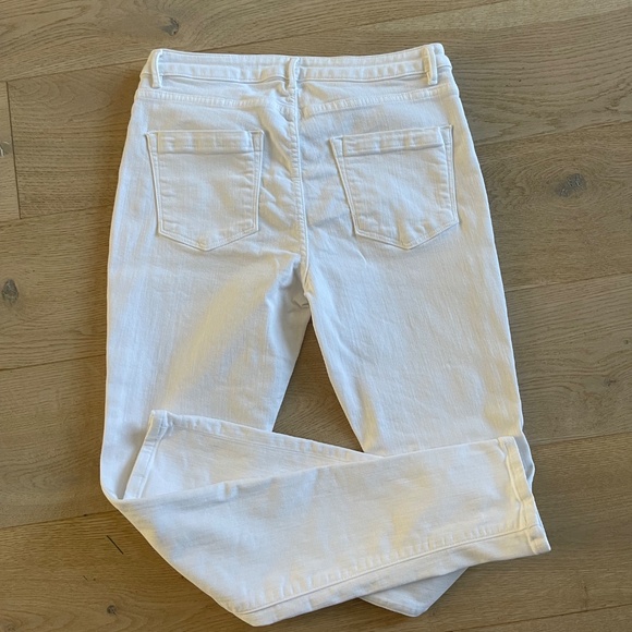 Ann Mashburn - White Skinny Jeans, Size 28 - Picture 3 of 4